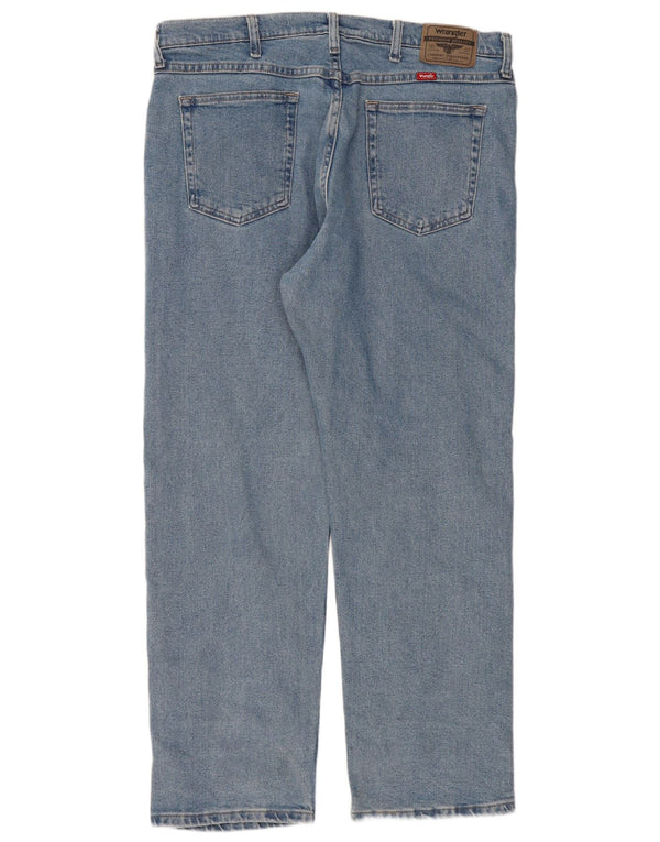Мужские прямые джинсы Wrangler W36 L29, синие, хлопок