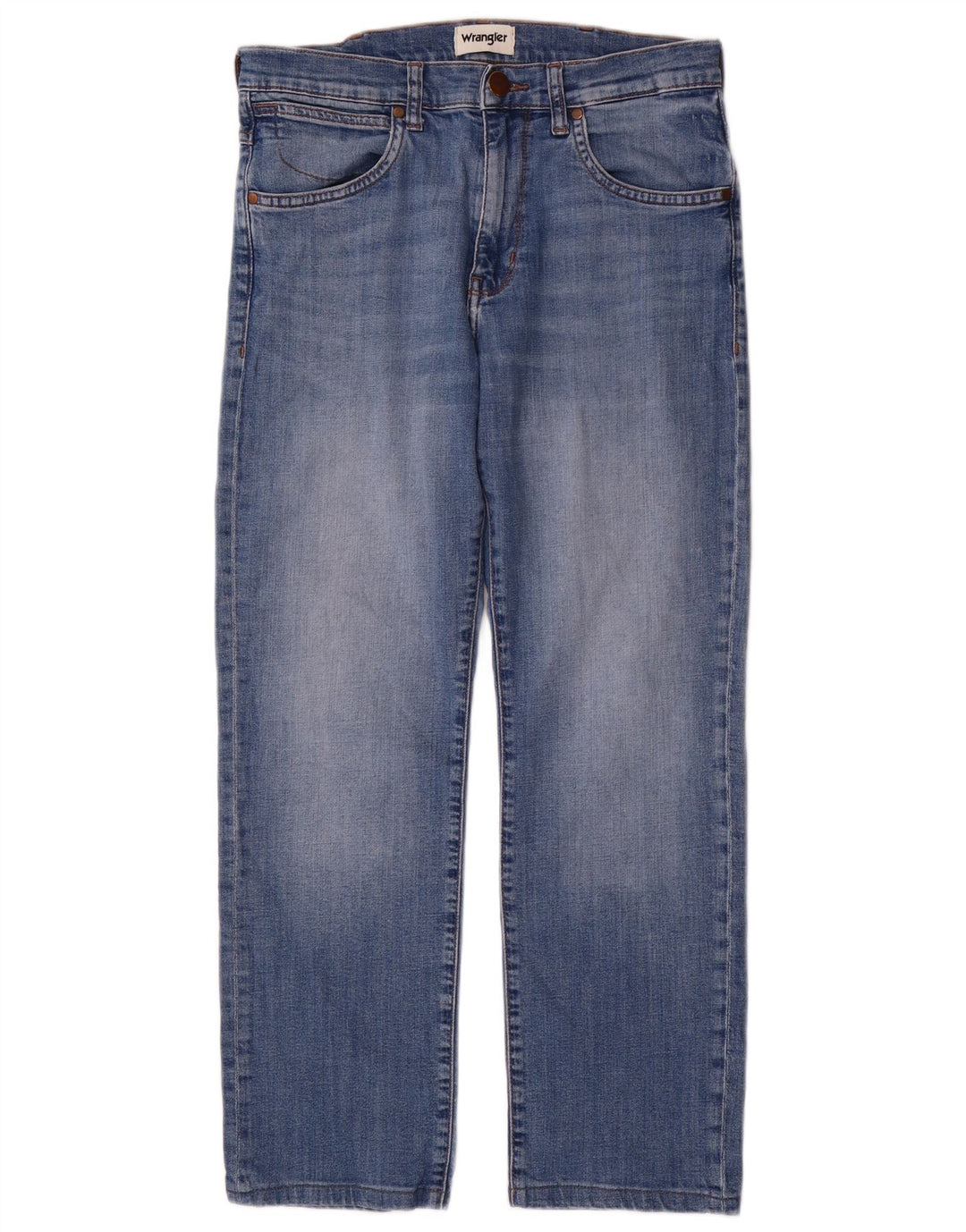Джинсы женские прямые Wrangler W30 L28 синие