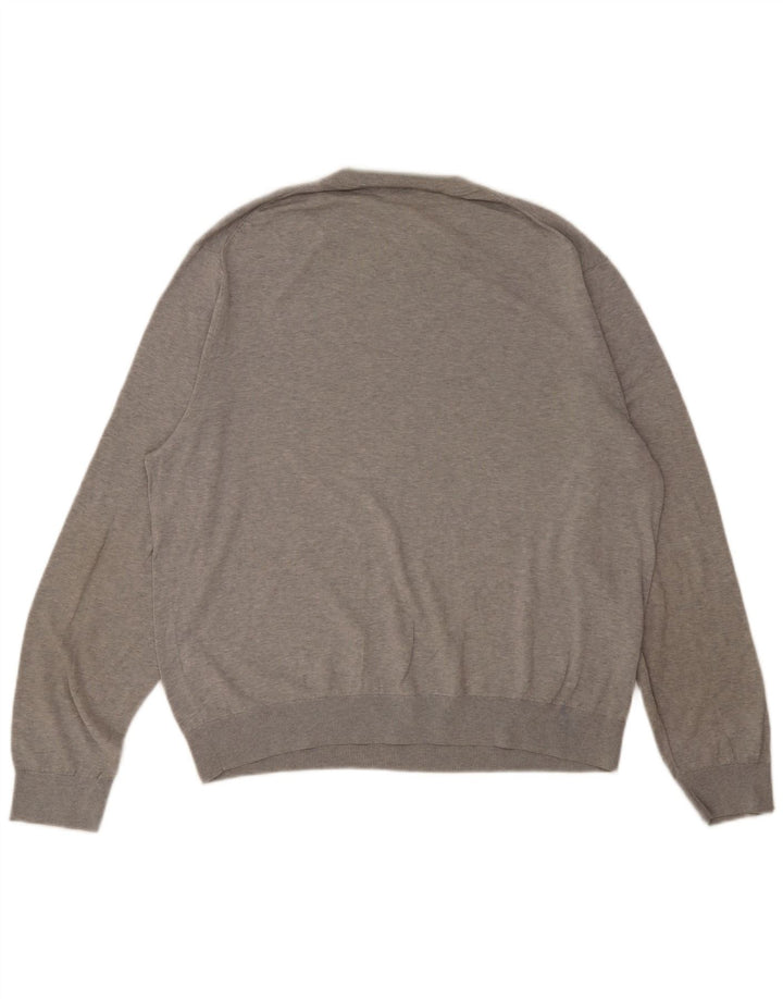 Мужской джемпер с круглым вырезом Paul Smith 2XL, серый хлопок