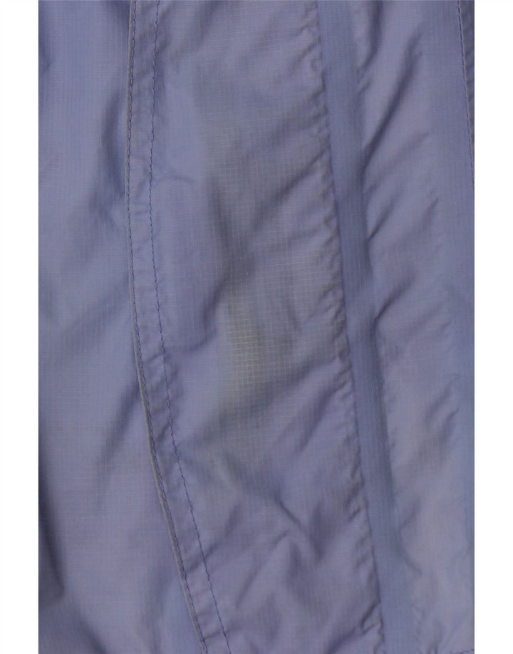 Berghaus Женская оверсайз-дождевик с капюшоном UK 12 Средний Фиолетовый Нейлон