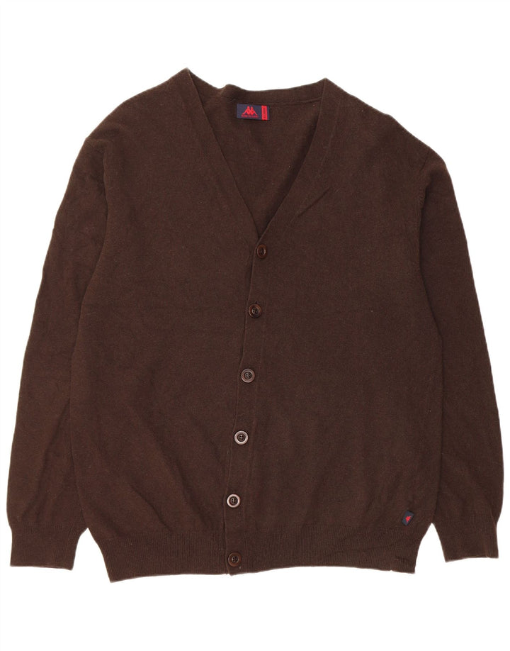 Мужской кардиган Kappa XL коричневый