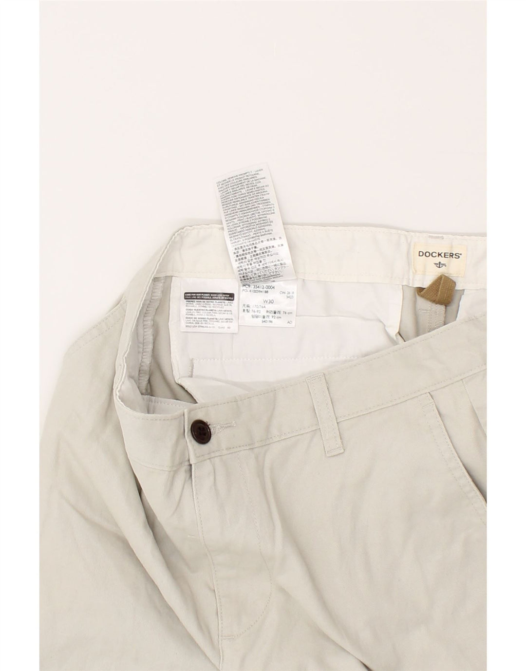 DOCKERS Mens Chino Shorts W30 Medium Beige Cotton Vintage Dockers and Second-Hand Dockers from Messina Hembry 