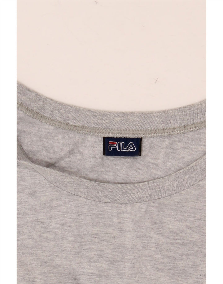 Женская футболка FILA Top UK 18 XL Серая