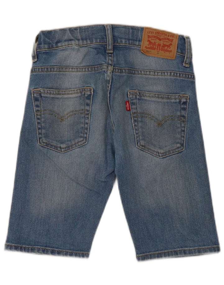 Джинсовые шорты Levi's Boys 511 Slim, 9–10 лет, W24, синие, хлопок