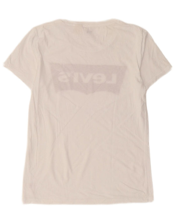 Женская футболка с рисунком Levi's Top UK 6 XS Белая