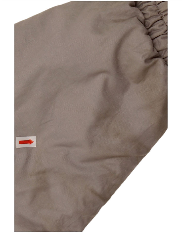 Skila Мужская стеганая куртка с капюшоном EU 50, большой серый хлопок