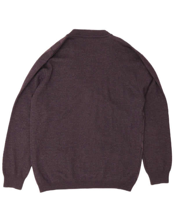 Мужской кардиган Rodes 2XL Фиолетовый Argyle/Diamond Wool