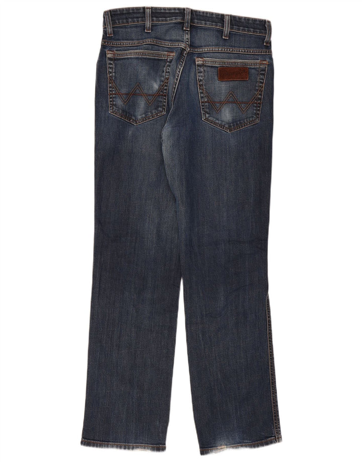 Женские прямые джинсы Wrangler Texas Stretch W33 L32, синий хлопок