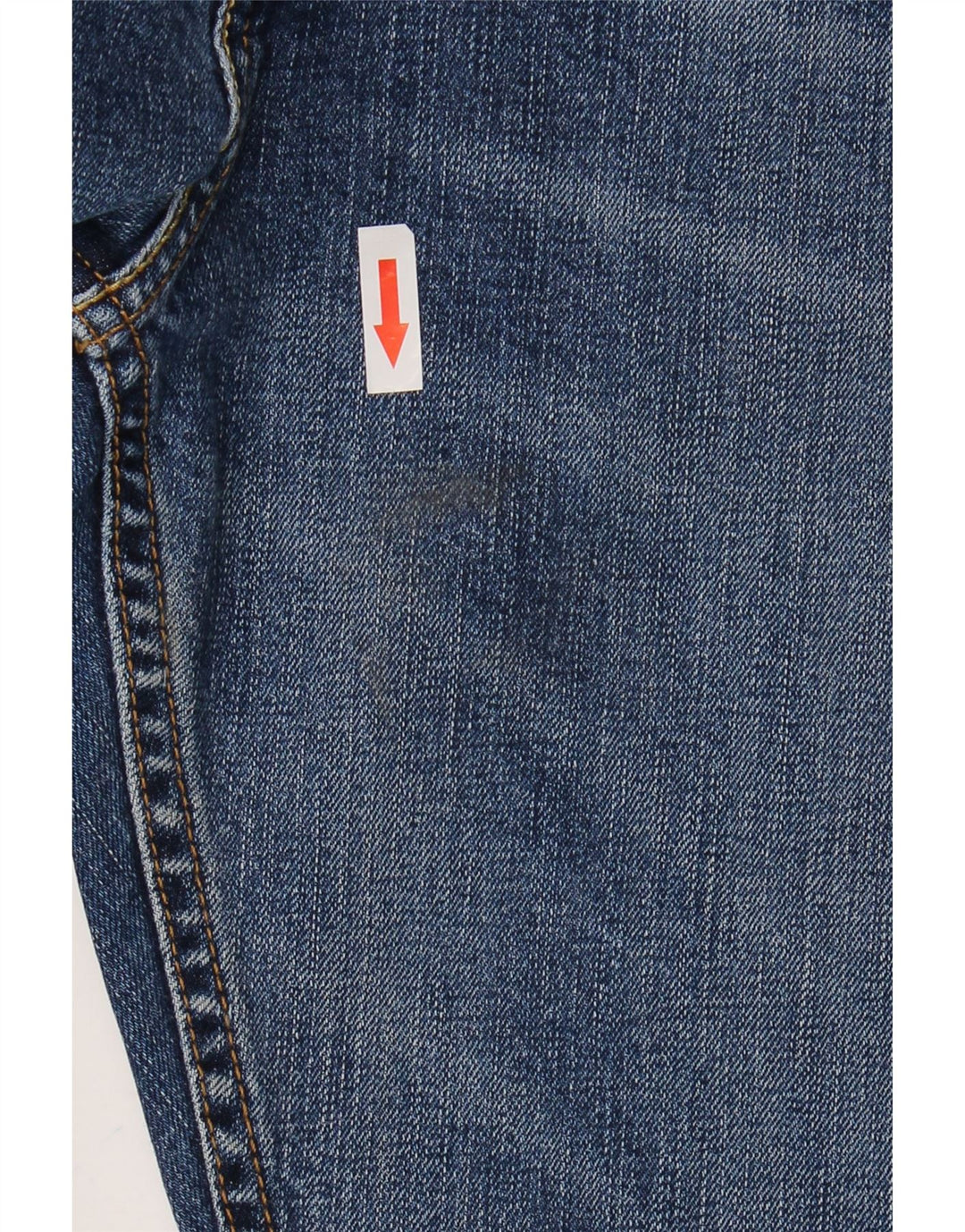 Мужские прямые джинсы Levi's 518 W38 L29 синие, хлопок