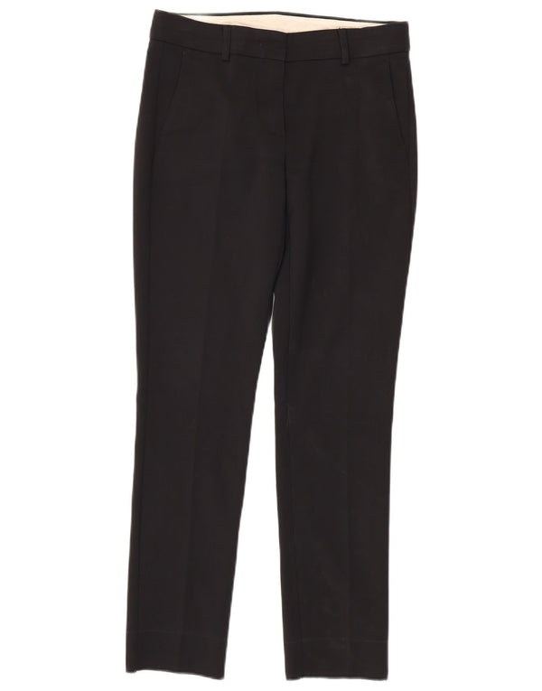 Женские узкие брюки-чинос Sportmax UK 14, средние W28 L28, черный хлопок