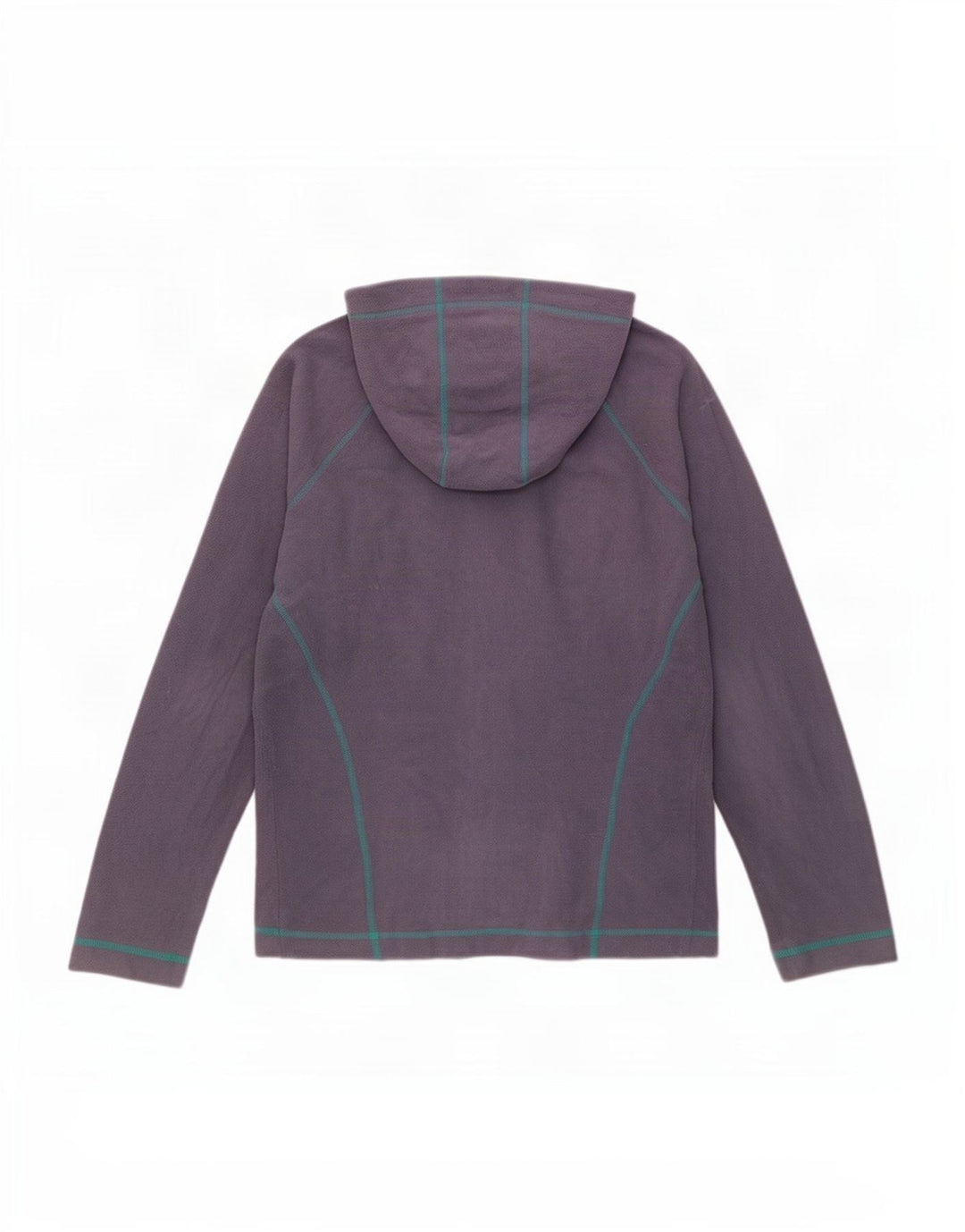 Женская флисовая куртка с капюшоном The North Face UK 14, средний фиолетовый полиэстер