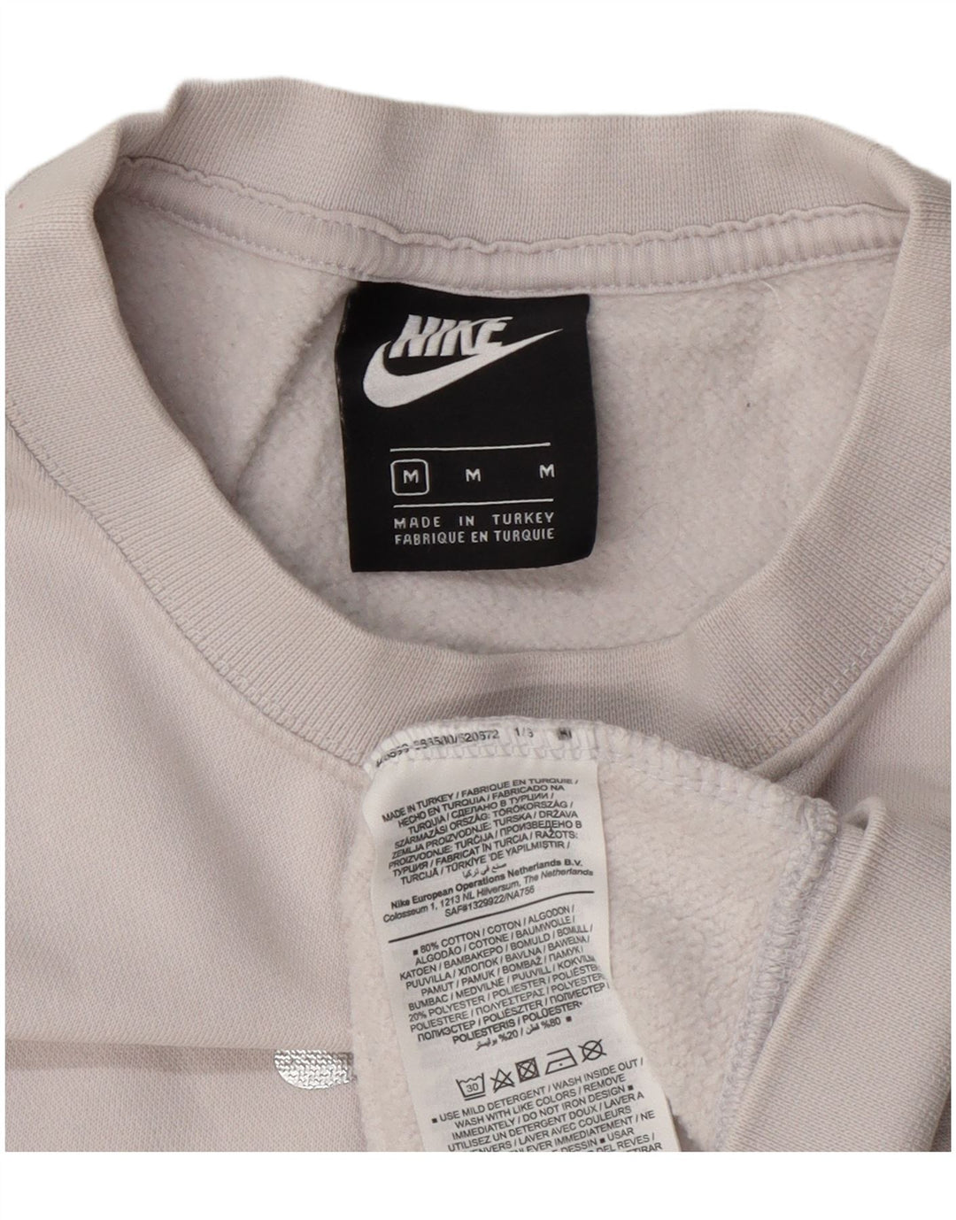 Женский свитер Nike UK 14, средний, разноцветный, цветной блок