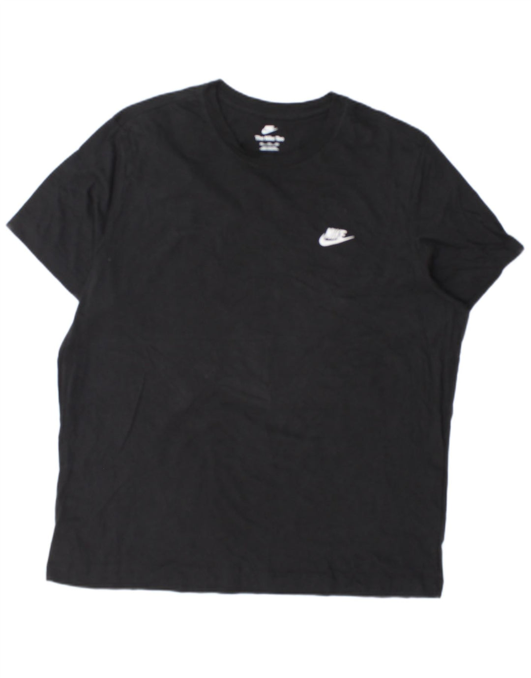 Мужская футболка NIKE 2XL, черный хлопок
