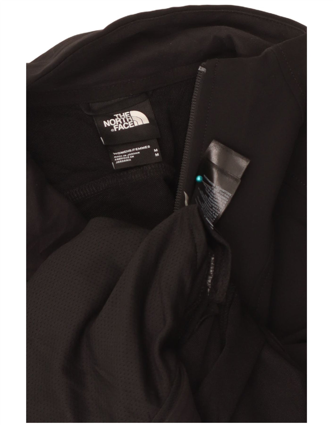 Женская спортивная куртка The North Face UK 14, средний черный полиэстер
