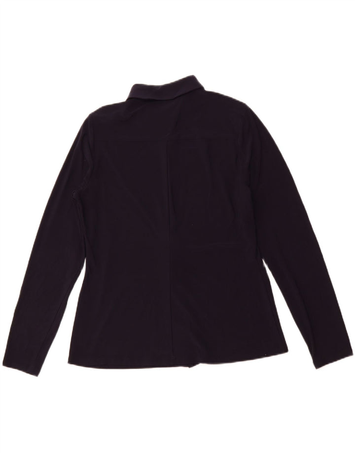 Женская рубашка Tommy Hilfiger UK 12 Medium Navy Blue