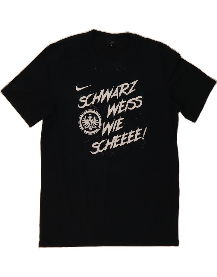 NIKE Mens Graphic T-Shirt Top Large Black Cotton Vintage Nike and Second-Hand Nike from Messina Hembry 