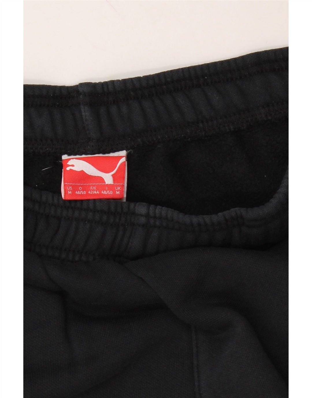 PUMA Mens Tracksuit Trousers Medium  Navy Blue Cotton Vintage Puma and Second-Hand Puma from Messina Hembry 