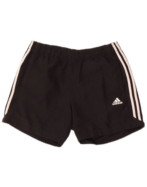 Мужские спортивные шорты Adidas Climalite, средний черный полиэстер
