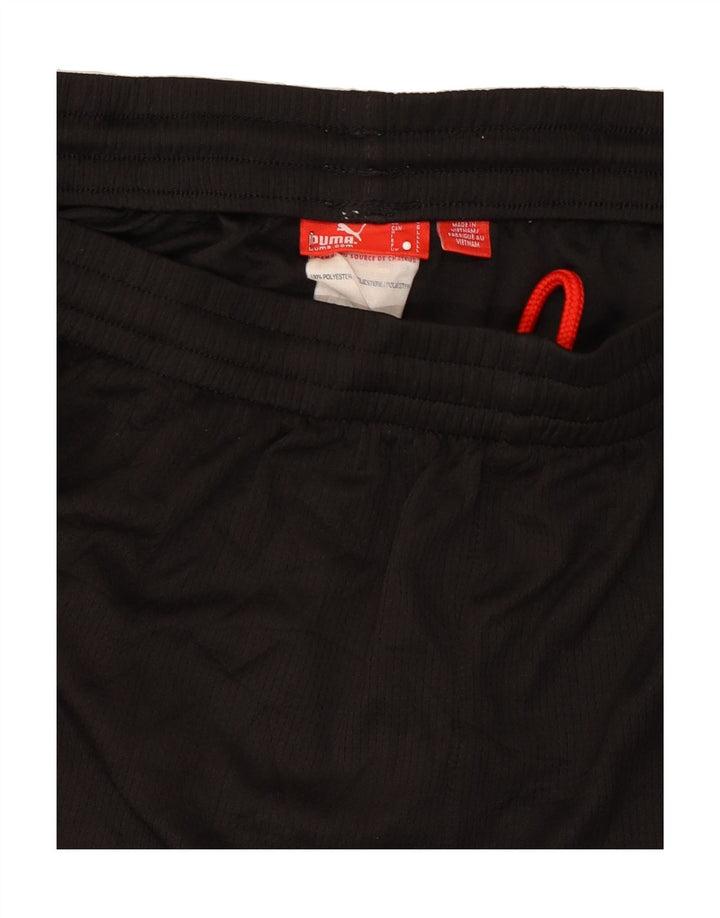 PUMA Womens Sport Shorts UK 16 Large Black Polyester Vintage Puma and Second-Hand Puma from Messina Hembry 