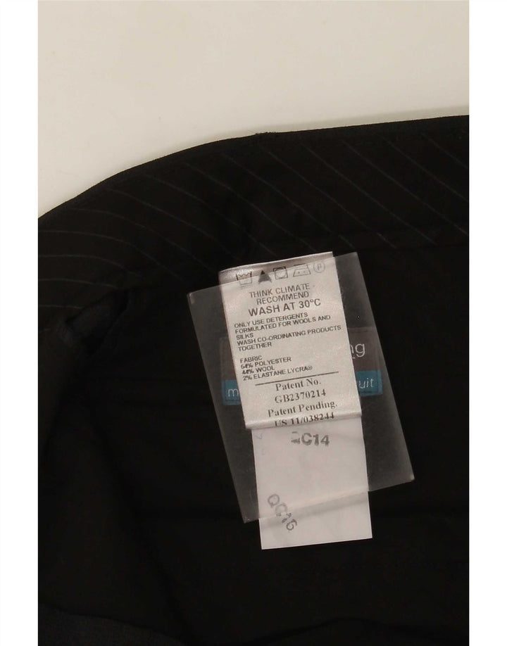 Мужские костюмные брюки Marks & Spencer W36 L33 серые из полиэстера