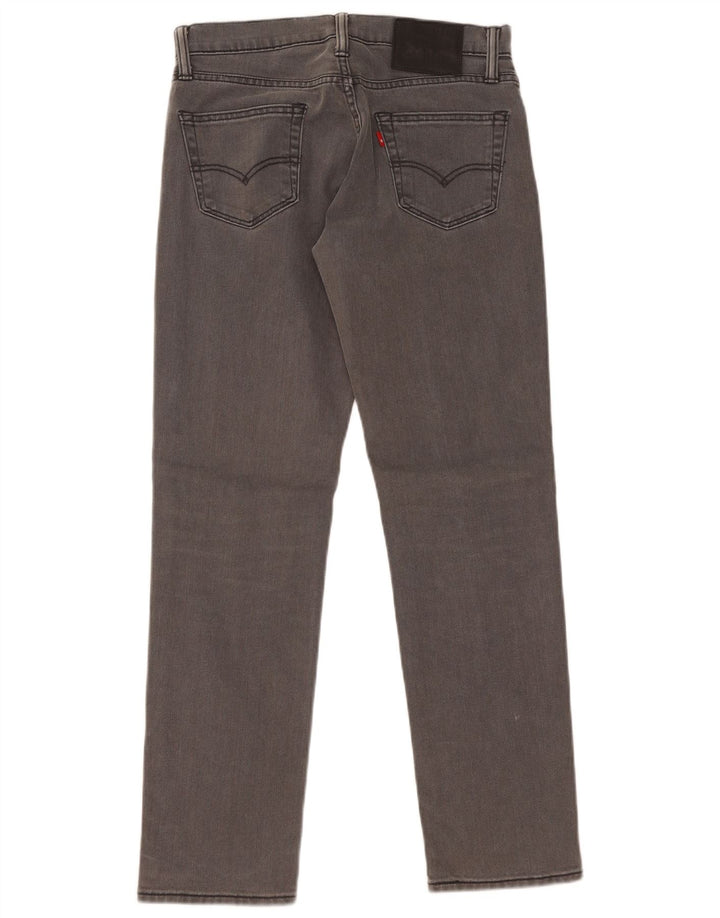 Мужские джинсы Levi's 511 Slim W30 L30 Серые хлопковые