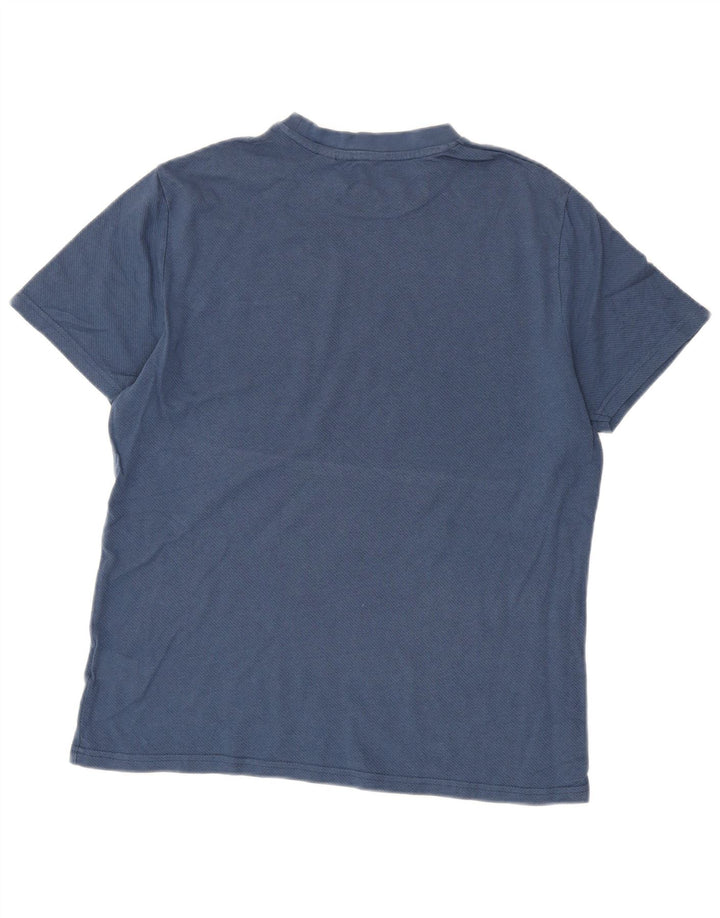 Мужская футболка Ben Sherman Top среднего размера, темно-синяя, хлопок