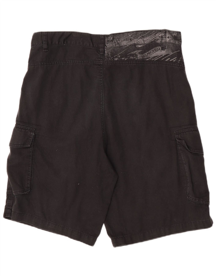 Мужские шорты карго Billabong W34, большие черные, хлопок