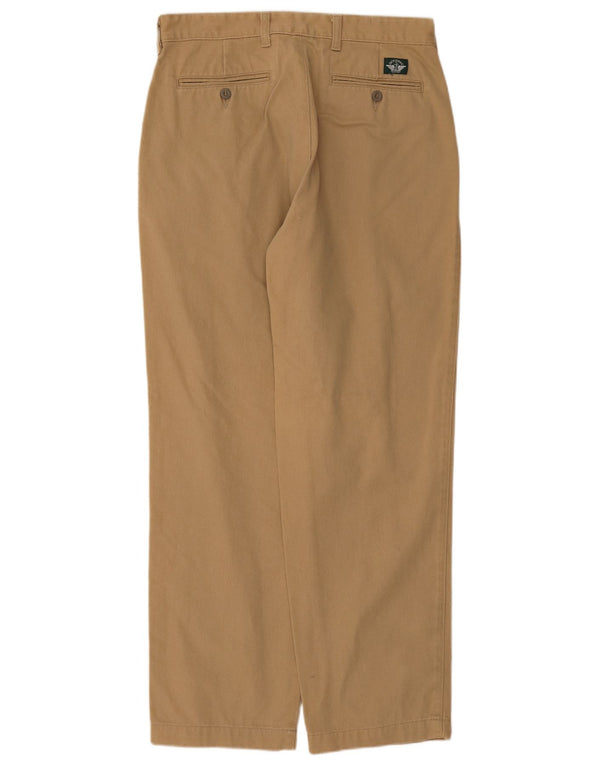 Мужские прямые брюки-чиносы Dockers W32 L30, хлопок цвета хаки