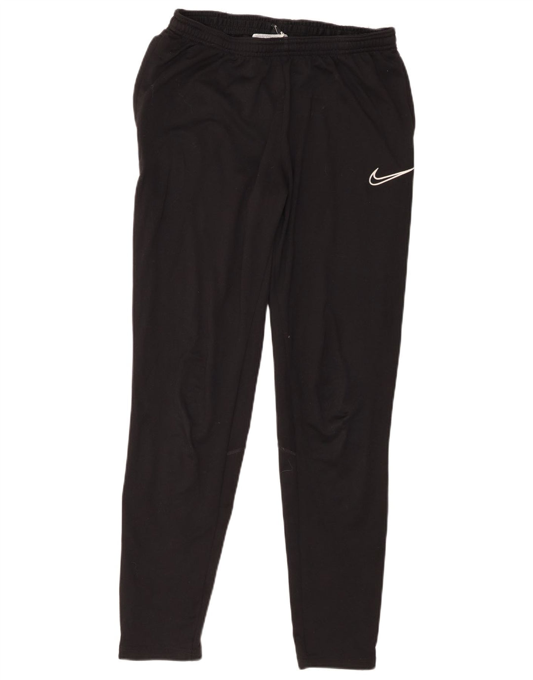 Мужские спортивные брюки Nike Dri Fit среднего размера, полиэстер с цветными блоками, средний черный