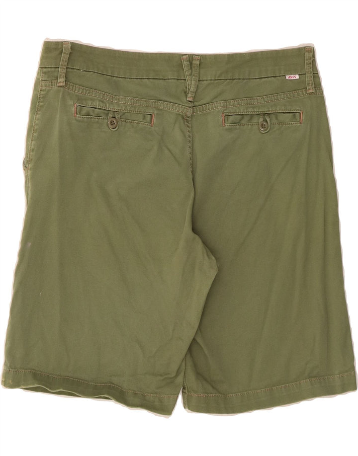 LEVI'S Womens Chino Shorts US 12 Large W34 Khaki Cotton Vintage Levi's and Second-Hand Levi's from Messina Hembry 