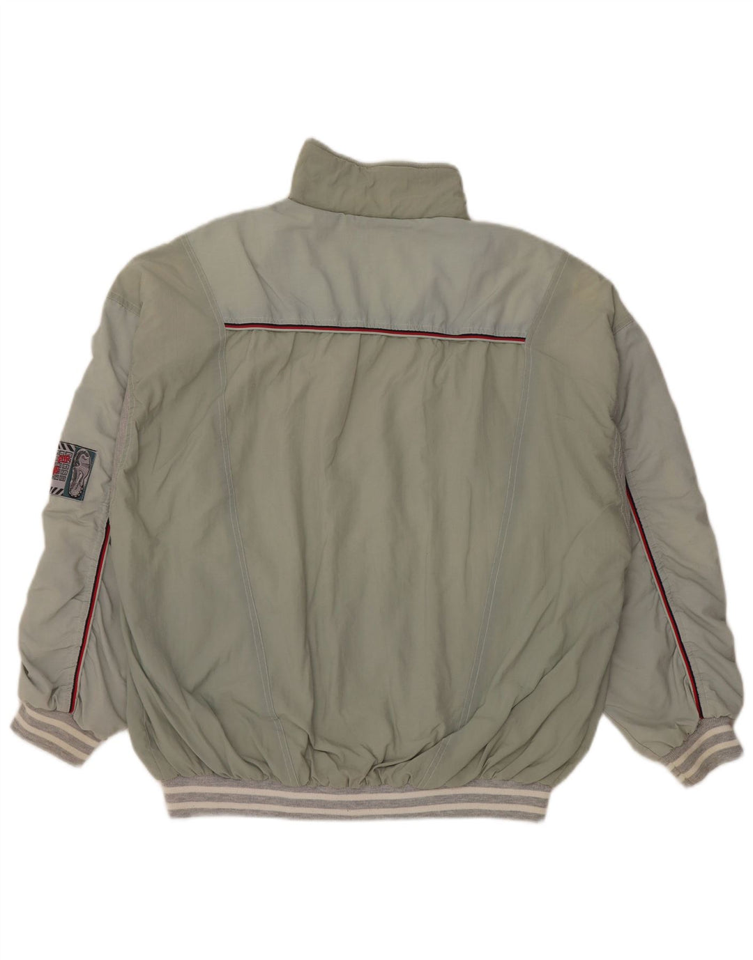 Мужской спортивный костюм VINTAGE, верхняя куртка, большой зеленый цвет с цветными блоками