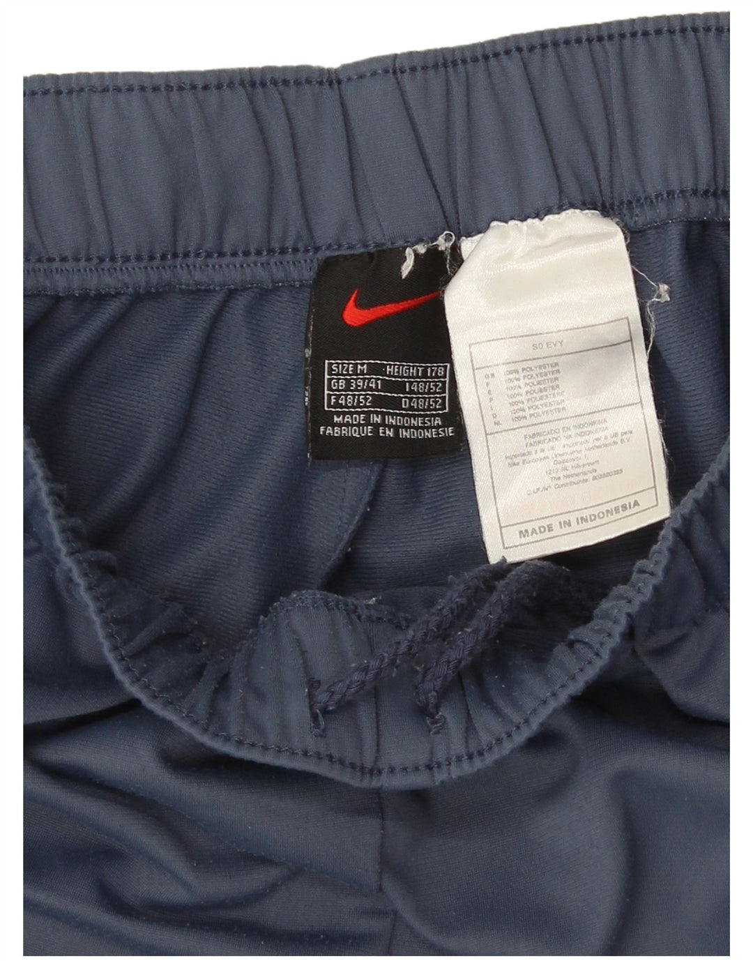 Мужские спортивные брюки Nike с графическим рисунком UK 39/41, средний синий полиэстер