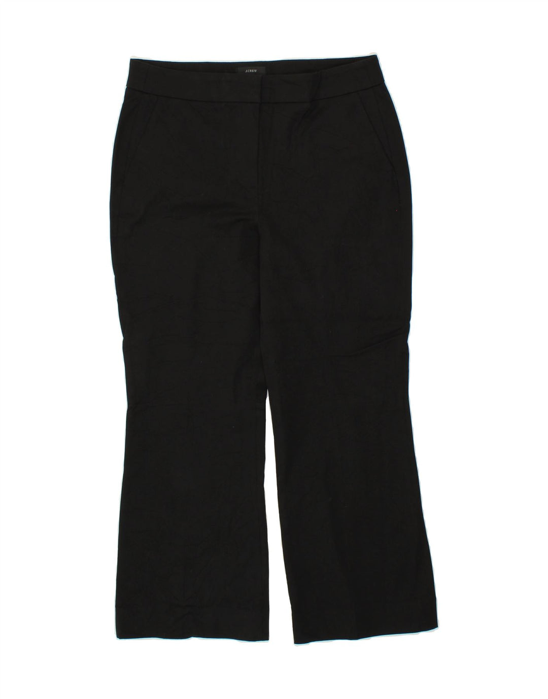 J. CREW Womens Hayden Bootcut Casual Trousers US 8 Medium W32 L25 Black Vintage J. Crew and Second-Hand J. Crew from Messina Hembry 