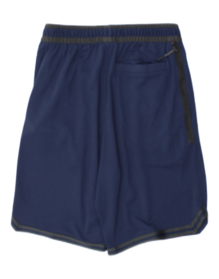 Мужские спортивные шорты Jordan Michigan Wolverines, маленькие темно-синие, из полиэстера