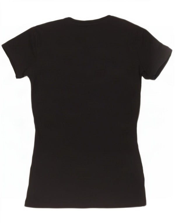 Guess Женская футболка с рисунком Top UK 6 XS Черная