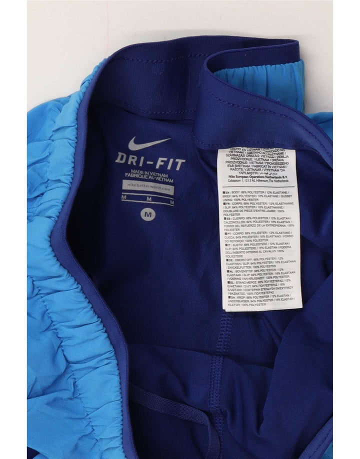 Женские спортивные шорты Nike Dri Fit UK 12, средний синий полиэстер