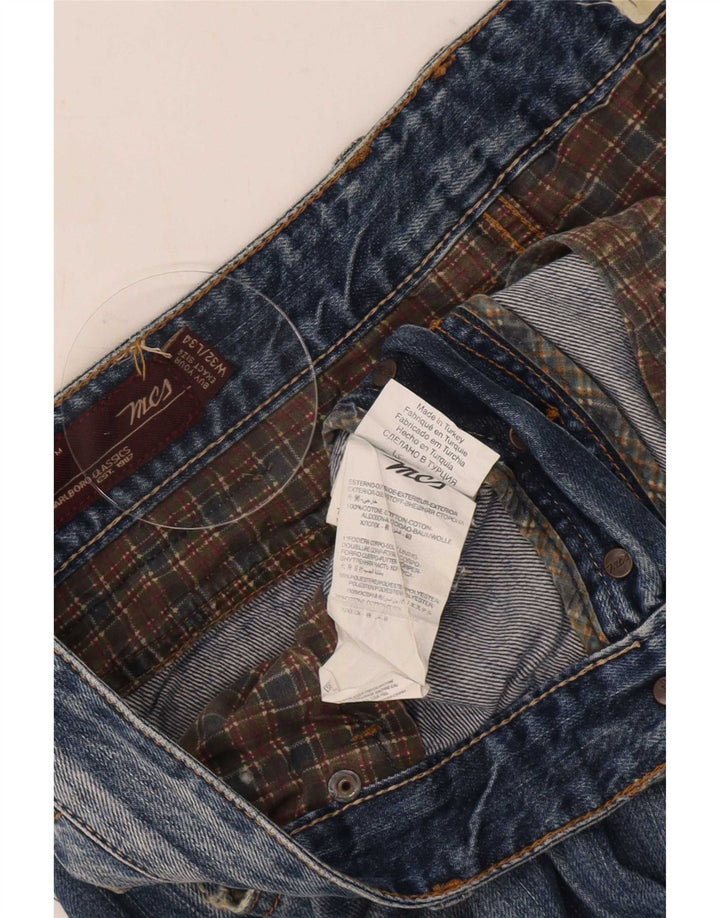 Мужские узкие джинсы Marlboro Classics W32 L34, синие, хлопок
