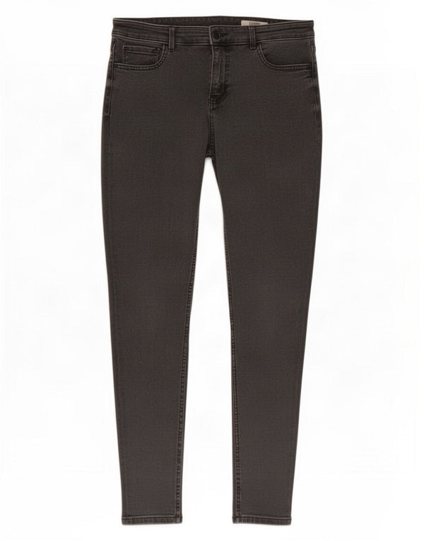 Женские джинсы скинни Marks & Spencer UK 14, большие W30 L29, серый хлопок