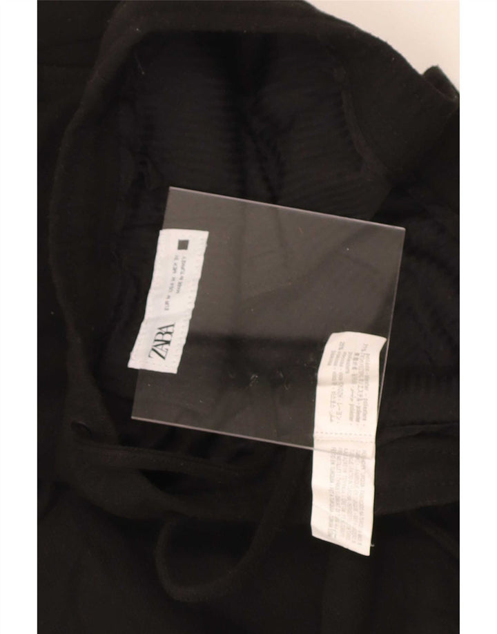 Мужские повседневные шорты Zara Medium W30, черный полиэстер
