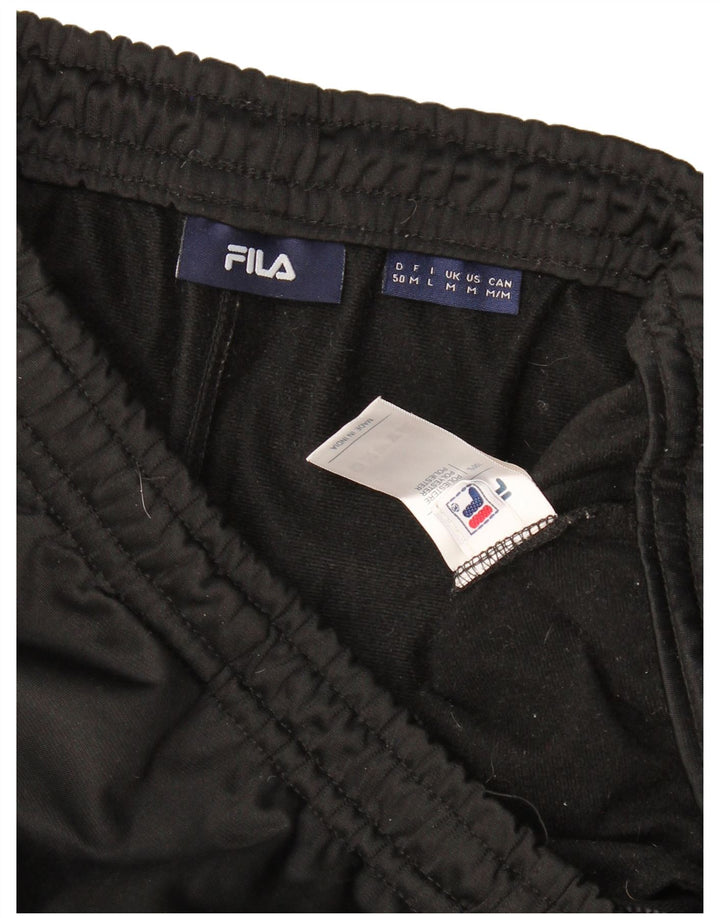 Женские спортивные брюки Fila UK 14, средний черный, полиэстер с цветными блоками
