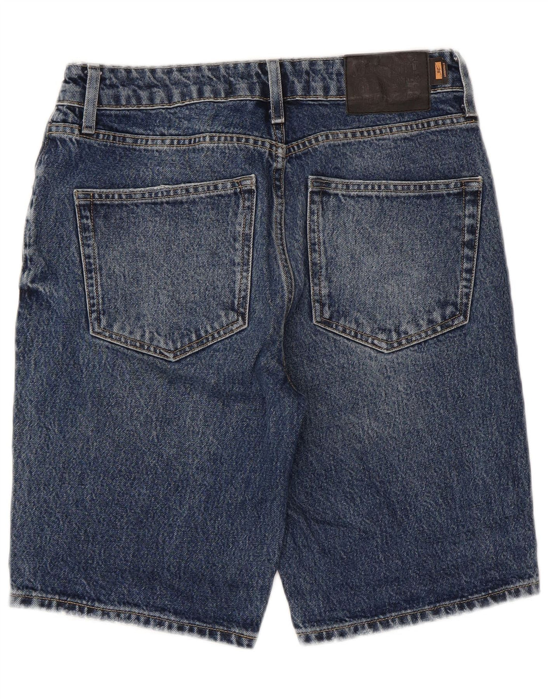 SUPERDRY Женские джинсовые шорты W28, средний синий хлопок, хлопок