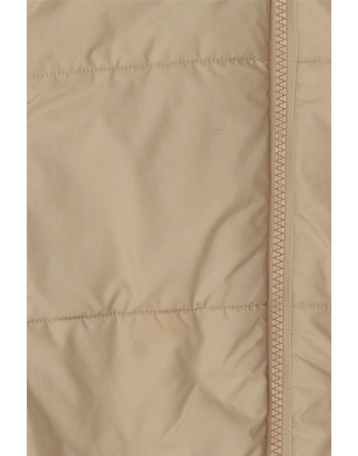 Женская утепленная куртка Adidas с капюшоном UK 14, средний белый полиэстер