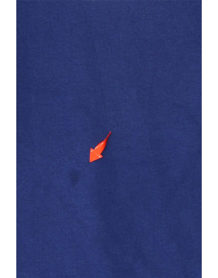 Мужской свитшот CHAMPION с рисунком, маленький синий хлопковый джемпер