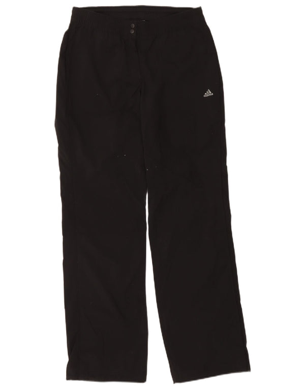 Женские спортивные брюки Adidas Climalite UK 10, маленький черный полиэстер