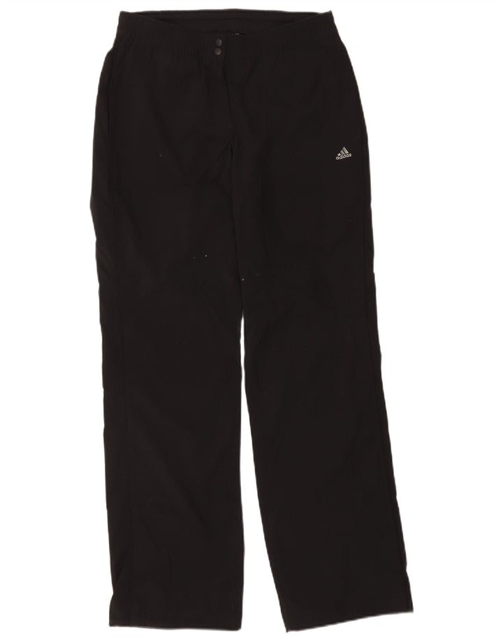 Женские спортивные брюки Adidas Climalite UK 10, маленький черный полиэстер