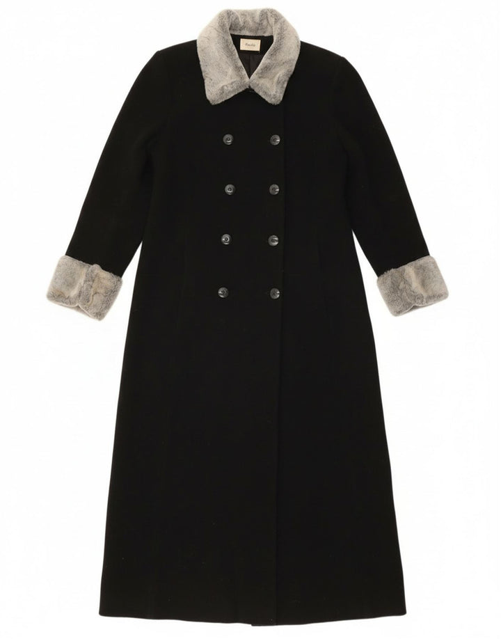 Женское двубортное пальто Pimkie IT 44 Medium Black Wool
