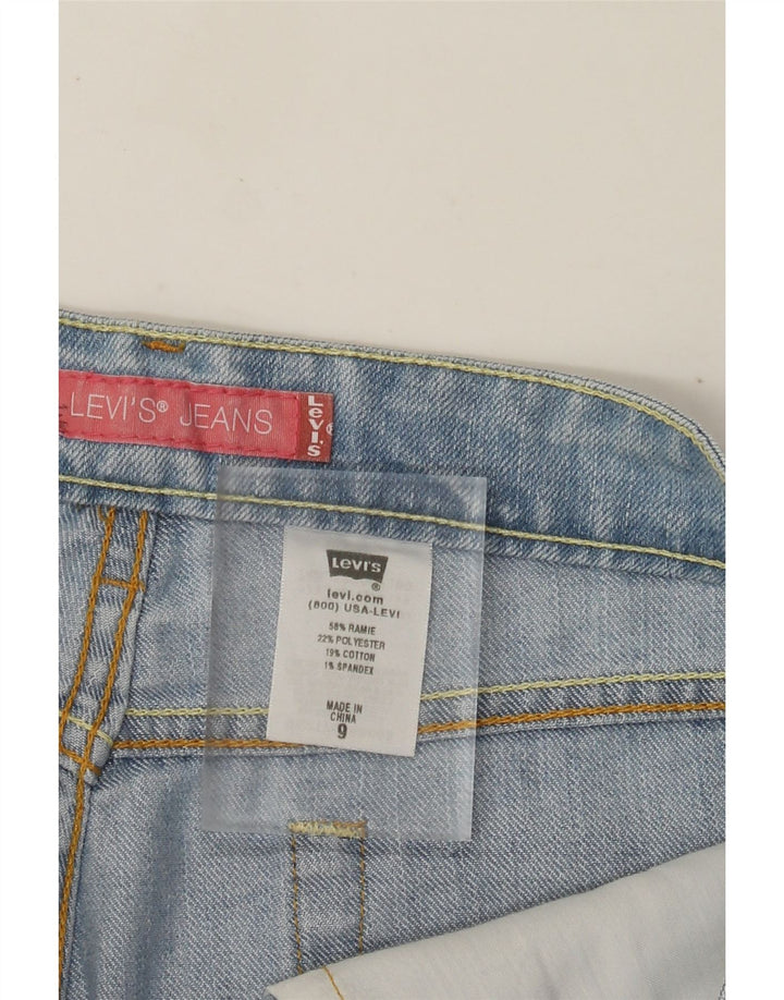 Женские джинсовые шорты-бермуды Levi's US 9 Medium W32 Blue Ramie