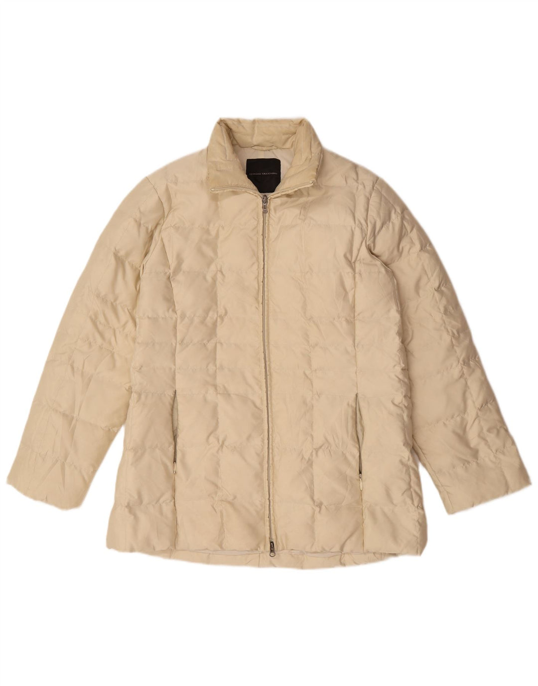 Женская стеганая куртка Sergio Tacchini UK 18 XL Off White Полиамид