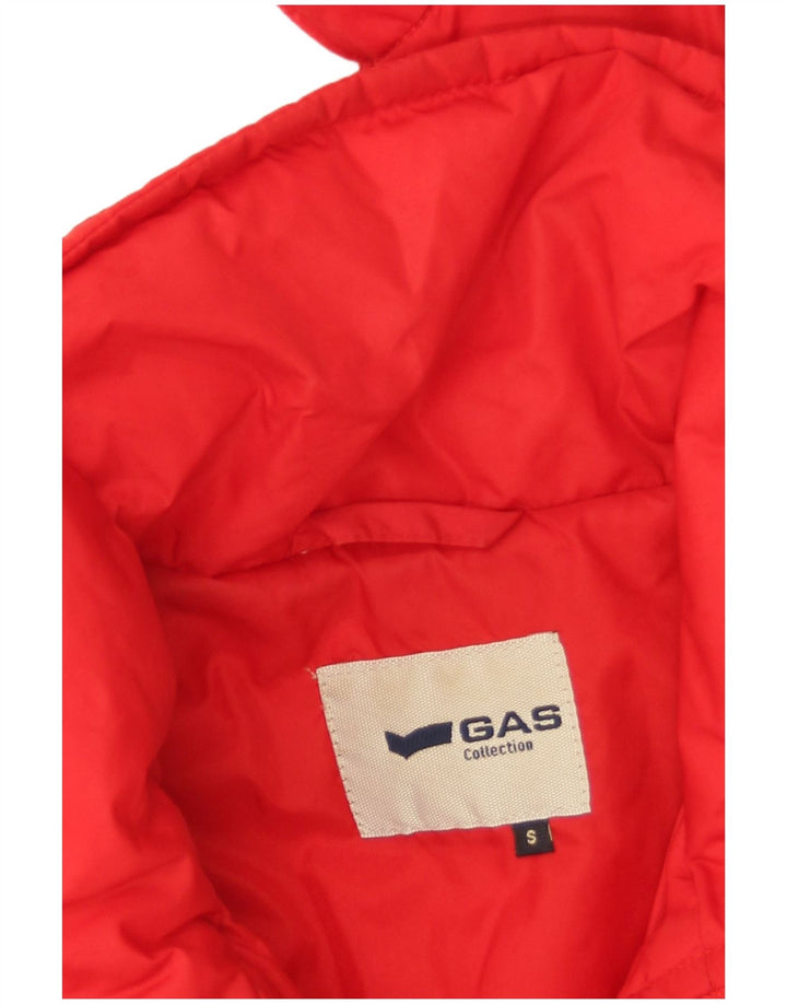 Женская стеганая куртка Gas UK 10, маленькая красная