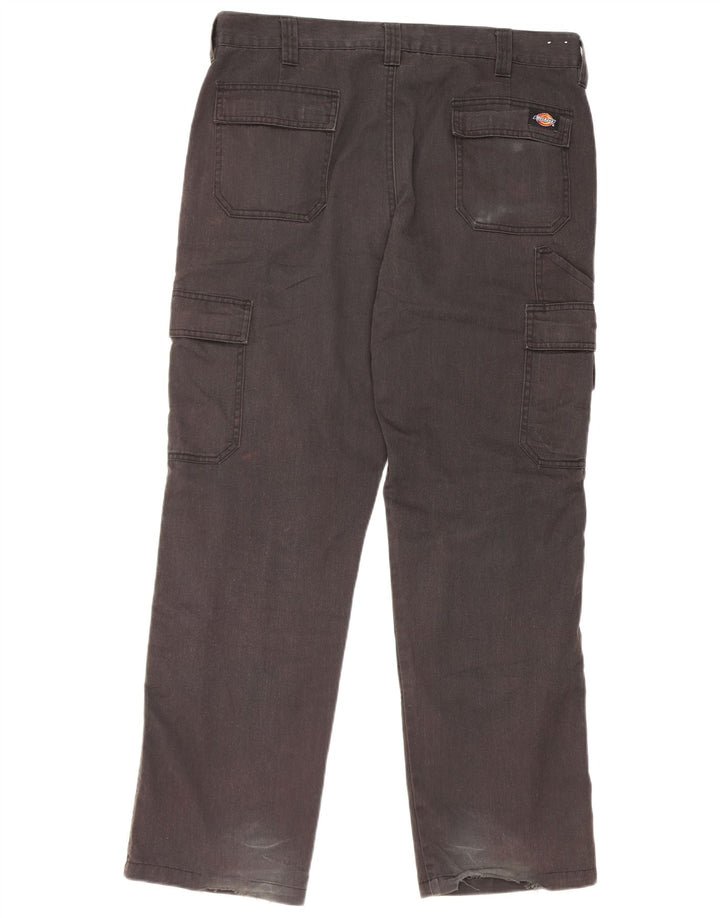 Мужские прямые брюки-карго Dickies W36 L30, черный полиэстер